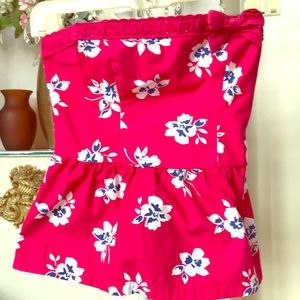 Beautiful Hollister strapless top